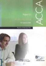 ACCA PRACTICE & REVISION KIT PAPER 2.1 INFORMATION SYSTEMS