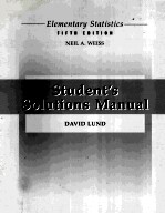 STUDENT'S SOLUTIONS MANUAL ELEMENTARY STATISTICS FIFTH EDITION