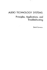 AUDIO TECHNOLOGY SYSTEMS：Principles，Application，and Troubleshooting