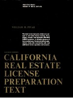 CALIFORNIA REAL ESTATE LICENSE PREPARATION TEXT  4th Edition