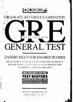 GRE GRADUATE RECORD EXAMINATION GENERAL TEST