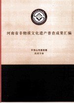 河南省非物质文化遗产普查成果汇编  平顶山市类别卷  民间习俗  1