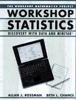 WORKSHOP STATISTICS:DISCOVERY WITH DATA AND MINITAB