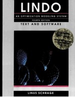 LINDO AN OPTIMIZATION MODELING SYSTEM FOURTH EDITION