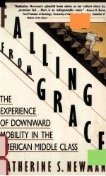 FALLING FROM GRACE:THE EXPERIENCE OF DOWNWARD MOBILITY IN THE AMERICAN MIDDLE CLASS