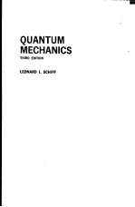 QUANTUM MECHANICS  THIRD EDITION