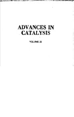 ADVANCES IN CATALYSIS VOLUME 33