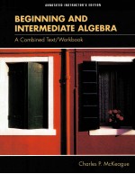 BEGINNING AND INTERMEDIATE ALGEBRA A COMBINED TEXT/WORKBOOK