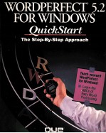 WORDPERFECT 5.2 FOR WINDOWS QUICKSTART