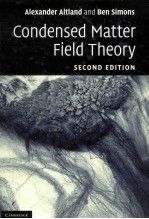 Condensd Matter Field Theory Second edition