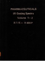 PHARMACEUTICALS IR Grating Spectra Volume 1-2