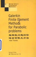 GALERKIN FINITE ELEMENT METHODS FOR PARABOLIC PROBLEMS