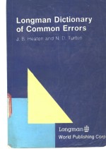 Longman Dictionary of Common Errors