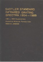 SADTLER STANDARD INFRARED GRATING SPECTRA 1984—1985