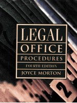 LEGAL OFFICE PROCEDURES FOURTH EDITION