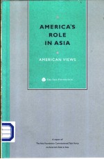 AMERICA'S ROLE IN ASIA