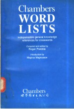 Chambers Word Lists