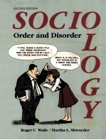 SOCIOLOGY:ORDER AND DISORDER SECOND EDITION