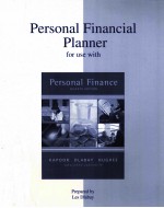 PERSONAL FINANCIAL PLANNER FOR USE WITH PERSONAL FINANCE SEVENTH EDITION