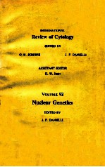 INTERNATIONAL REVIEW OF CYTOLOGY VOLUME 92 NUCLEAR GENETICS