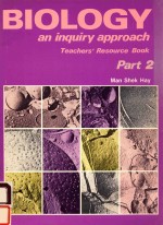 BIOLOGY AN INQUIRY APPROACH TEACHERS