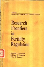 Research Frontiers in Fertility Regulation