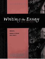 WRITING THE ESSAY ART & THE WORLD