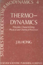 STUDIES IN MODERIN THERMODYNAMICS 4 THERMODYNAMICS