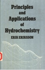 Principles and Applications of Hydrochemistry