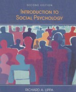 INTRODUCTION TO SOCIAL PSYCHOLOGY SECOND EDITION