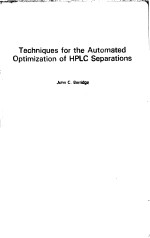 Techniques for the Automated Optimization of HPLC Separations