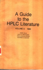 A Guide to the HPLC Literature