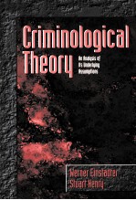 CRIMINOLOGICAL THEORY:AN ANALYSIS OF ITS UNDERLYING ASSUMPTIONS