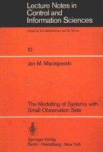 LECTURE NOTES IN CONTROL AND INFORMATION SCIENCES 10 THE MODELLING OF SYSTEMS WITH SMALL OBSERVATION