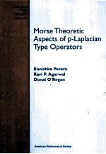 Morse Theoretic Aspects of p-Laplacian Type Operators