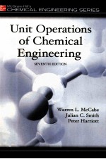 UNIT OPERATIONS OF CHEMICAL ENGINEERING SEVENTH EDITION