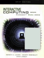 INTERACTIVE COMPUTING SERIES MICROSOFT WORD 2002 BRIEF EDITION