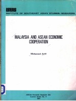 MALAYSIA AND ASEAN ECONOMIC COOPERATION