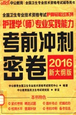 护理学（师）专业实践能力考前冲刺密卷  2015新大纲版