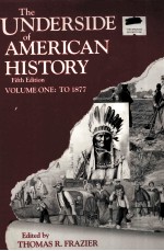 THE UNDERSIDE OF AMERICAN HISTORY FIFTH EDITION VOLUME ONE:TO 1877