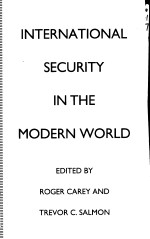 International Security in the Modern World