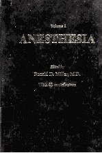 ANESTHESIA VOLUME 1