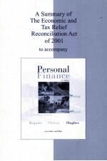 A SUMMARY OF THE ECONOMIC AND TAX RELIEF RECONCILIATION ACT OF 2001 TO ACCOMPANY PERSONAL FINANCE SI