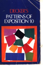 PATTERNS OF EXPOSITION 10