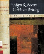 THE ALLYN & BACON GUIDE TO WRITING CONCISE EDITION THIRD EDITION