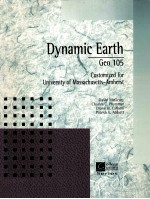 DYNAMIC EARTH GEO 105:CUSTOMIZED FOR UNIVERSITY OF MASSACHUSETTS-AMHERST