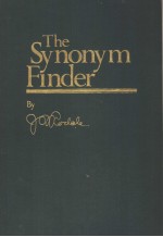 The Synonym Finder