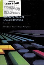 FUNDAMENTALS OF SOCIAL STATISTICS