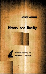 HISTORY AND REALITY