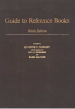 Guide to Reference Books Ninth Edition